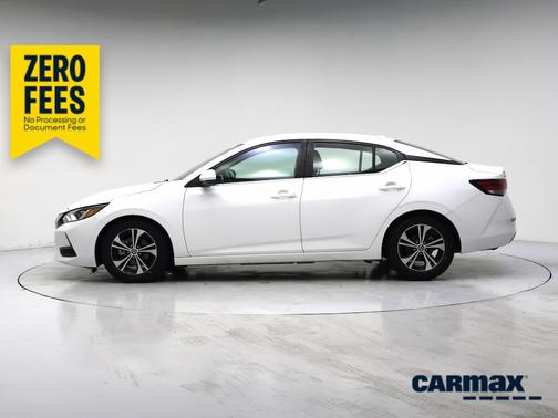 White 2020 Nissan Sentra SV