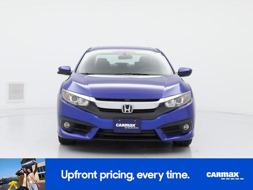 Blue 2017 Honda Civic EX-T