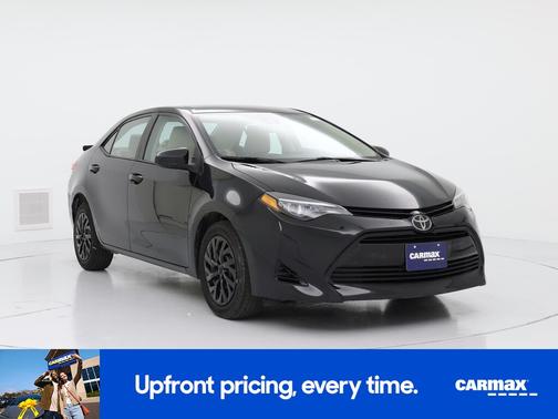 Black 2018 Toyota Corolla LE