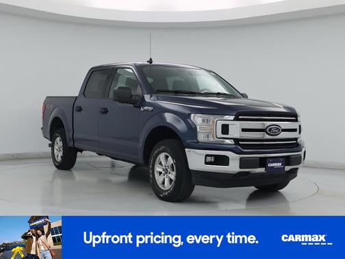 Blue 2020 Ford F-150 XLT