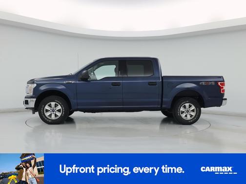 Blue 2020 Ford F-150 XLT