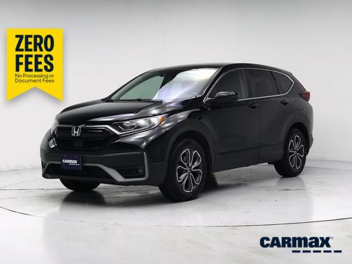 Black 2021 Honda CR-V EX-L