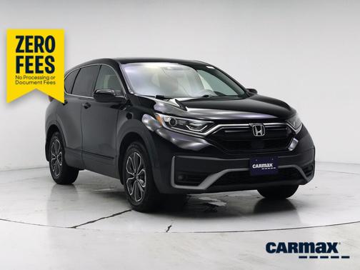 Black 2021 Honda CR-V EX-L