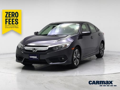 Gray 2018 Honda Civic EX-L