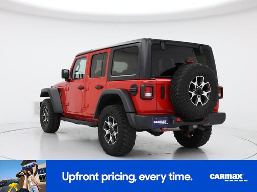 Red 2021 Jeep Wrangler Unlimited Rubicon