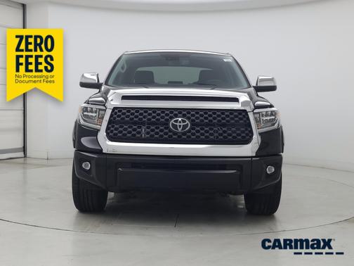 Black 2021 Toyota Tundra Platinum