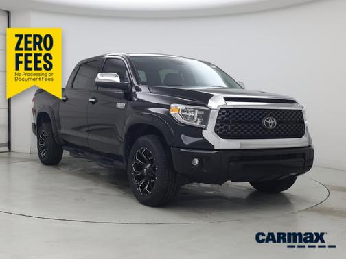 Black 2021 Toyota Tundra Platinum