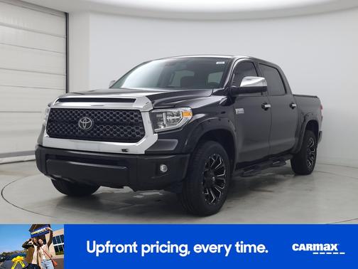 Black 2021 Toyota Tundra Platinum