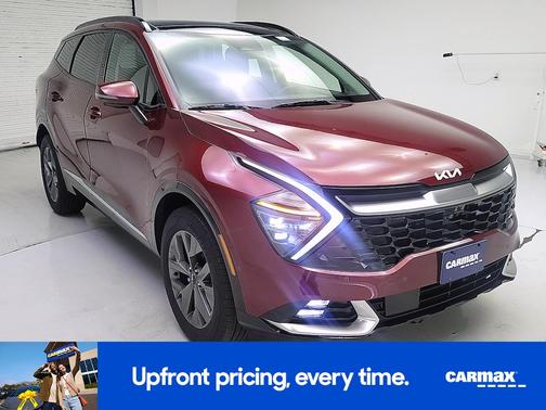 Red 2024 Kia Sportage Hybrid SX Prestige
