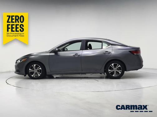Gray 2021 Nissan Sentra SV