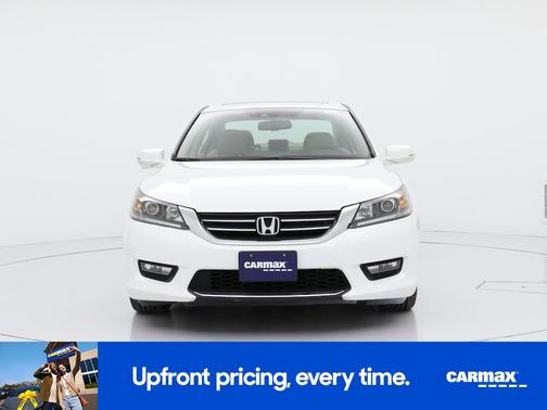 White 2015 Honda Accord EX-L