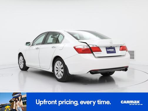 White 2015 Honda Accord EX-L