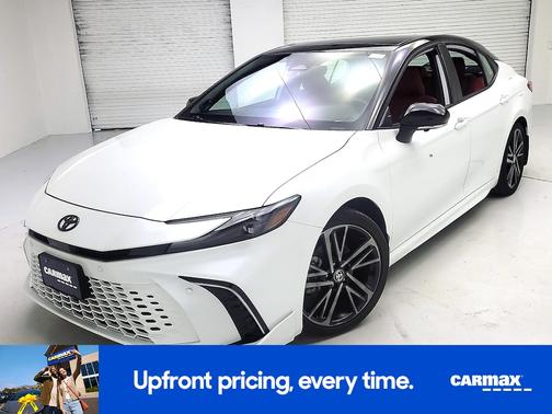 White 2025 Toyota Camry XSE