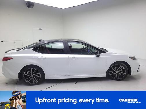 White 2025 Toyota Camry XSE