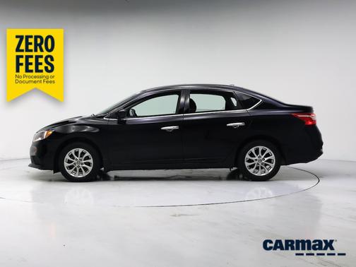 Black 2016 Nissan Sentra SV