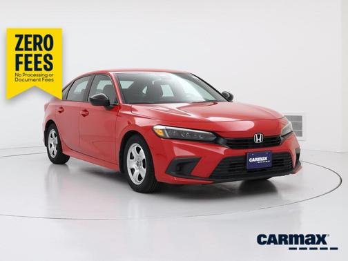 Red 2022 Honda Civic Sport