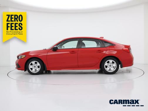 Red 2022 Honda Civic Sport
