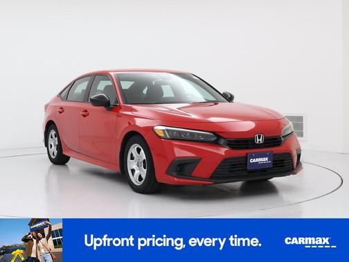 Red 2022 Honda Civic Sport