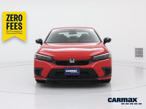 Red 2022 Honda Civic Sport