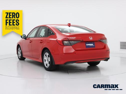 Red 2022 Honda Civic Sport