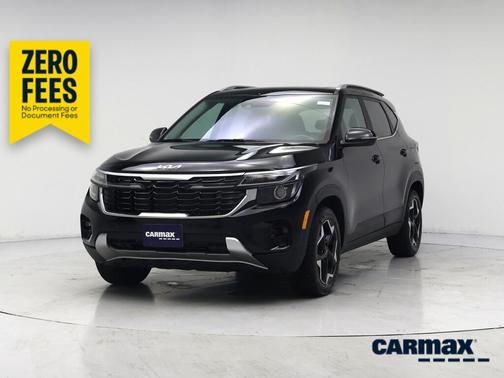 Black 2024 Kia Seltos EX