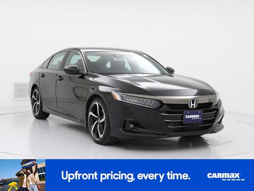 Black 2022 Honda Accord Sport