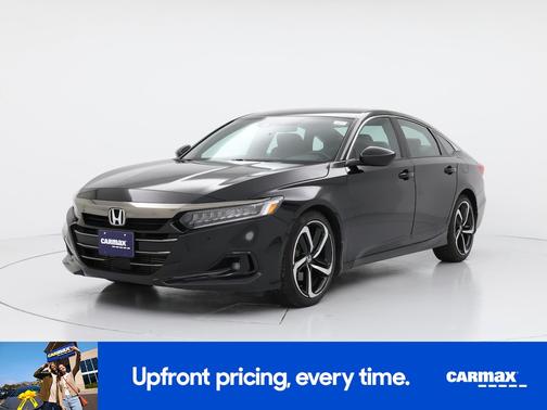 Black 2022 Honda Accord Sport
