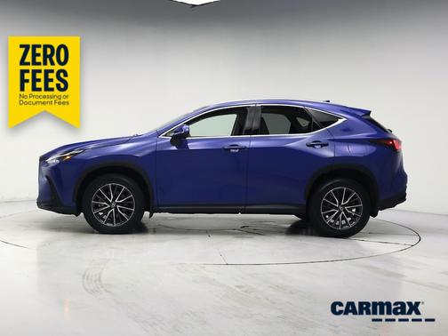 Blue 2022 Lexus NX 350 Luxury