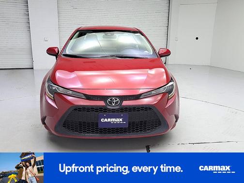Red 2021 Toyota Corolla LE