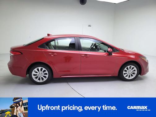 Red 2021 Toyota Corolla LE