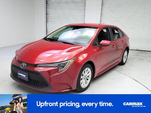 Red 2021 Toyota Corolla LE