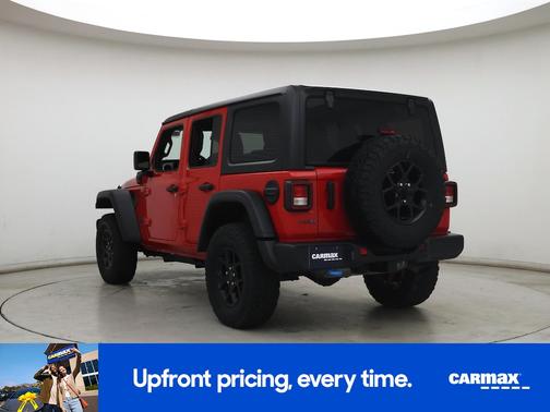 Red 2024 Jeep Wrangler 4xe Willy's