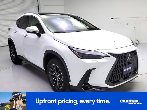 White 2025 Lexus NX 350h Luxury
