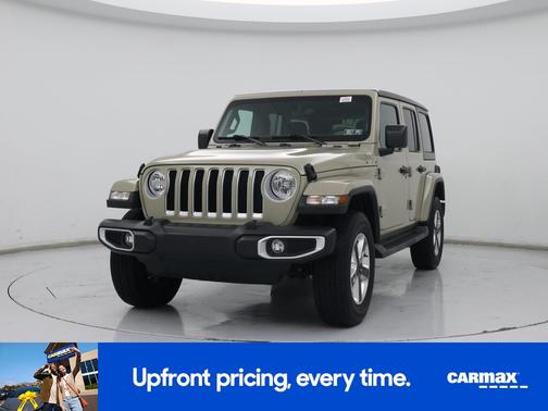 Tan 2022 Jeep Wrangler Unlimited Sahara