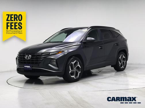Gray 2022 Hyundai TUCSON SEL