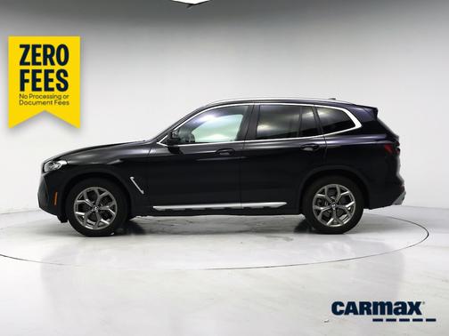 Black 2022 BMW X3 XDrive30i