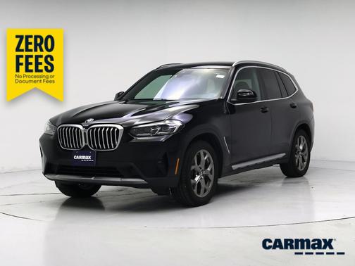 Black 2022 BMW X3 XDrive30i