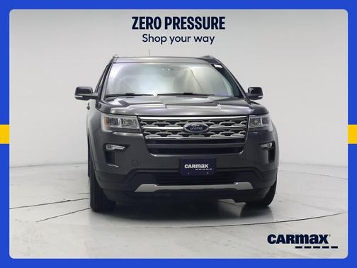 Gray 2018 Ford Explorer XLT