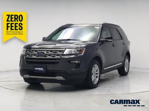 Gray 2018 Ford Explorer XLT