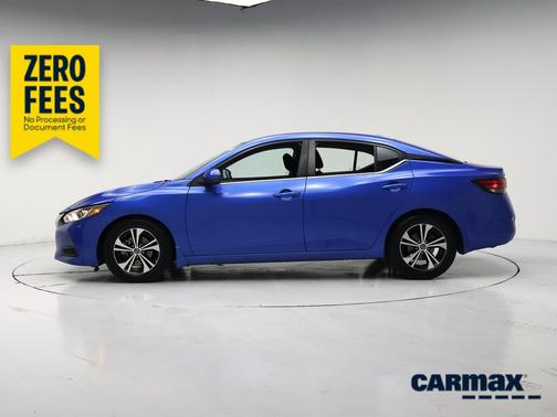 Blue 2020 Nissan Sentra SV