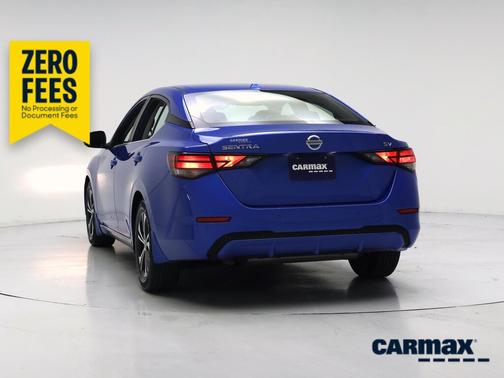 Blue 2020 Nissan Sentra SV