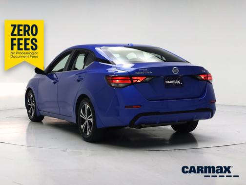 Blue 2020 Nissan Sentra SV