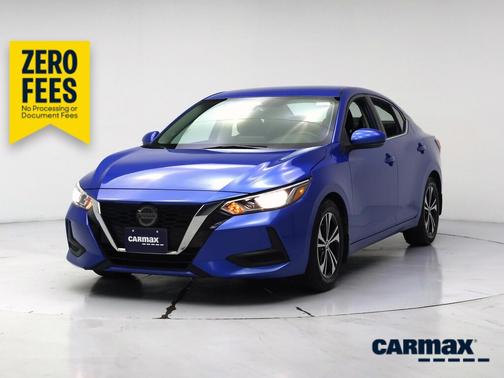 Blue 2020 Nissan Sentra SV