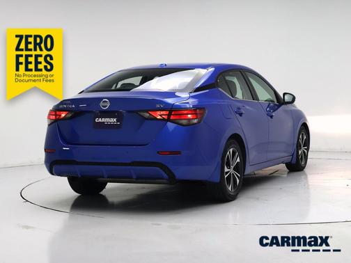 Blue 2020 Nissan Sentra SV