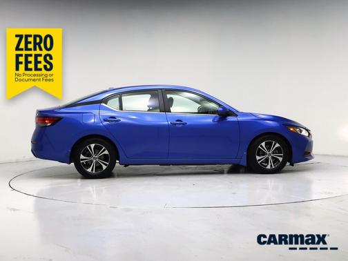 Blue 2020 Nissan Sentra SV