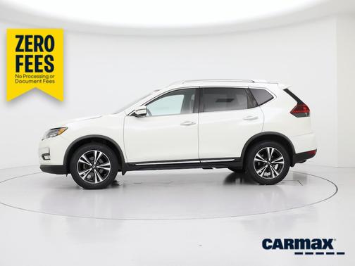 White 2018 Nissan Rogue SL