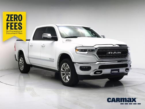 White 2023 RAM 1500 Limited
