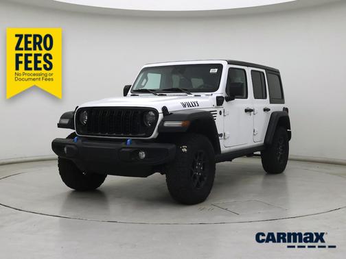 White 2024 Jeep Wrangler 4xe Willy's