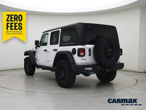 White 2024 Jeep Wrangler 4xe Willy's