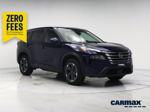 Blue 2025 Nissan Rogue SV
